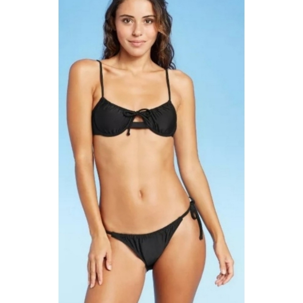 Xhilaration Bikini set Black Size S